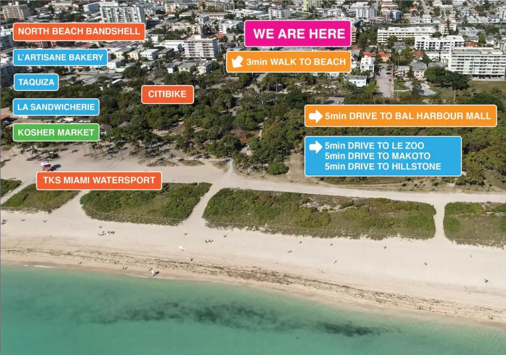 Apartament Steps To Sea Miami Beach Free Parking Pet & Family Friendly Zewnętrze zdjęcie